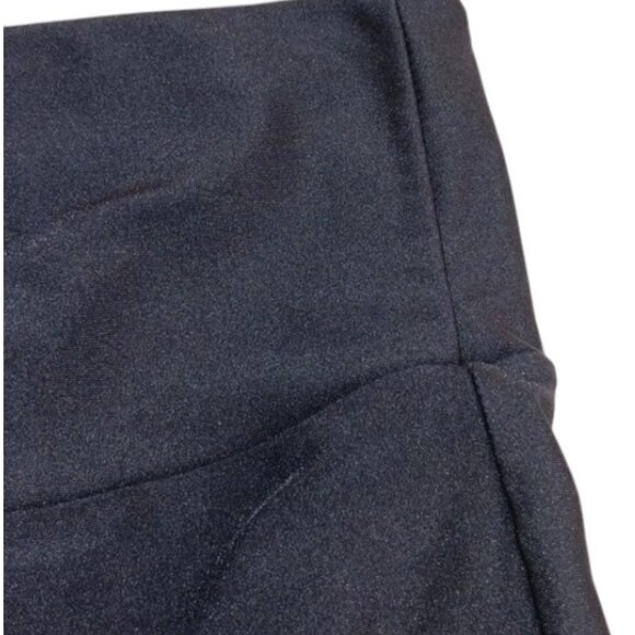 Nana The Brand grey black lined biker shorts size S - Picture 3 of 6